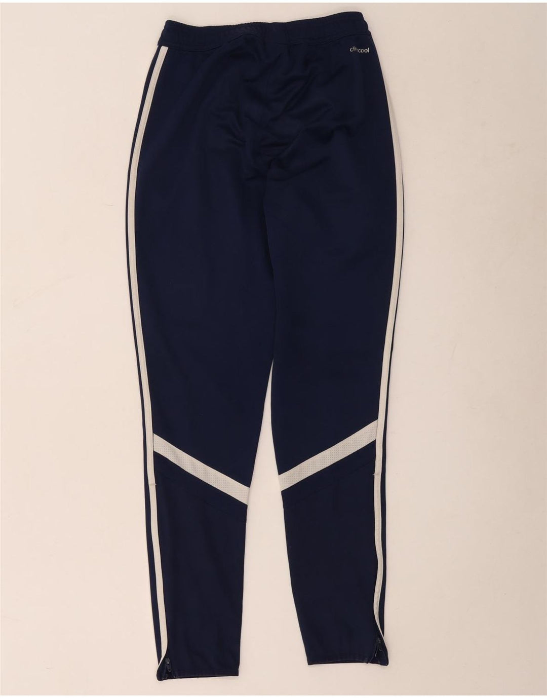Мужские спортивные брюки Adidas Climacool XS, темно-синие, полиэстер с цветными блоками
