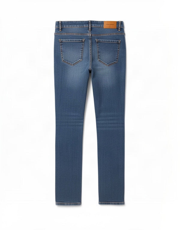 Женские джинсы Zara Trafaluc Slim EU 38, маленькие W28 L28, синие, хлопок