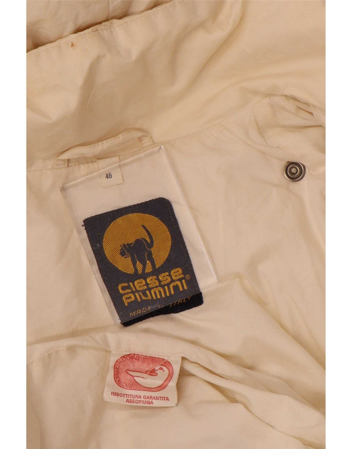 Ciesse Piumini Женская утепленная куртка оверсайз с капюшоном IT 46 Large Off White