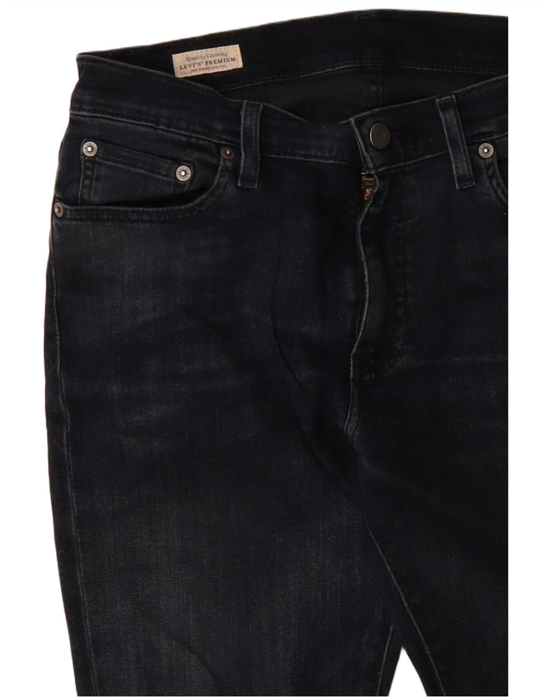 Мужские джинсы Levi's 511 Slim W30 L32 Темно-синие, хлопок