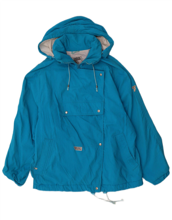 SCHOFFEL Womens Gore-Tex Oversized Windbreaker Jacket EU 40 Medium Blue