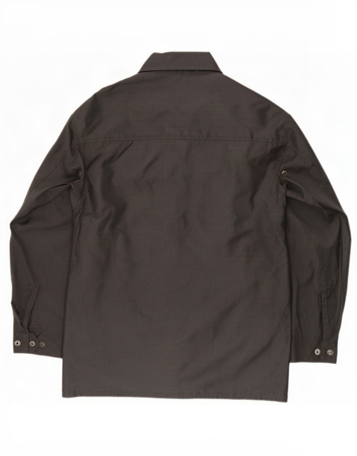 Мужская куртка-гонщик Belstaff UK 38, средний черный нейлон