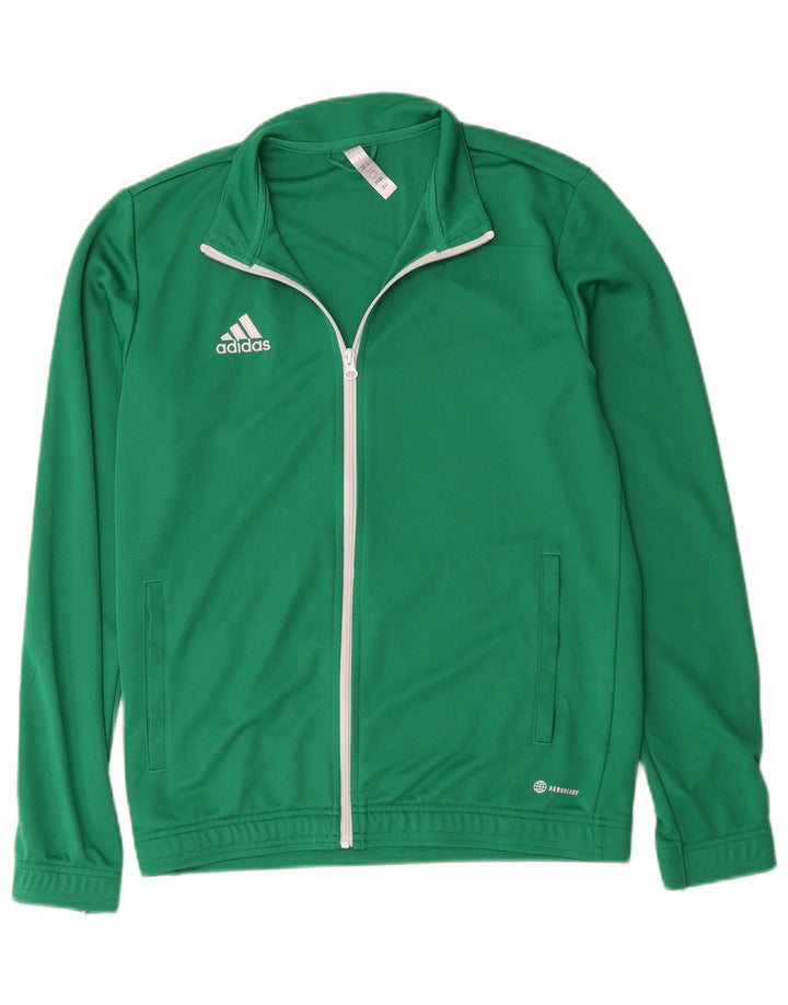 Мужской спортивный костюм Adidas Aeroready, верхняя куртка, средний зеленый полиэстер