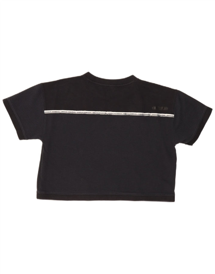 Женская футболка оверсайз с рисунком Under Armour Top UK 14, средний черный