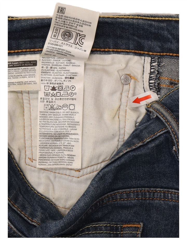 Мужские прямые джинсы Levi's 541 Athletic W34 L32, синий хлопок