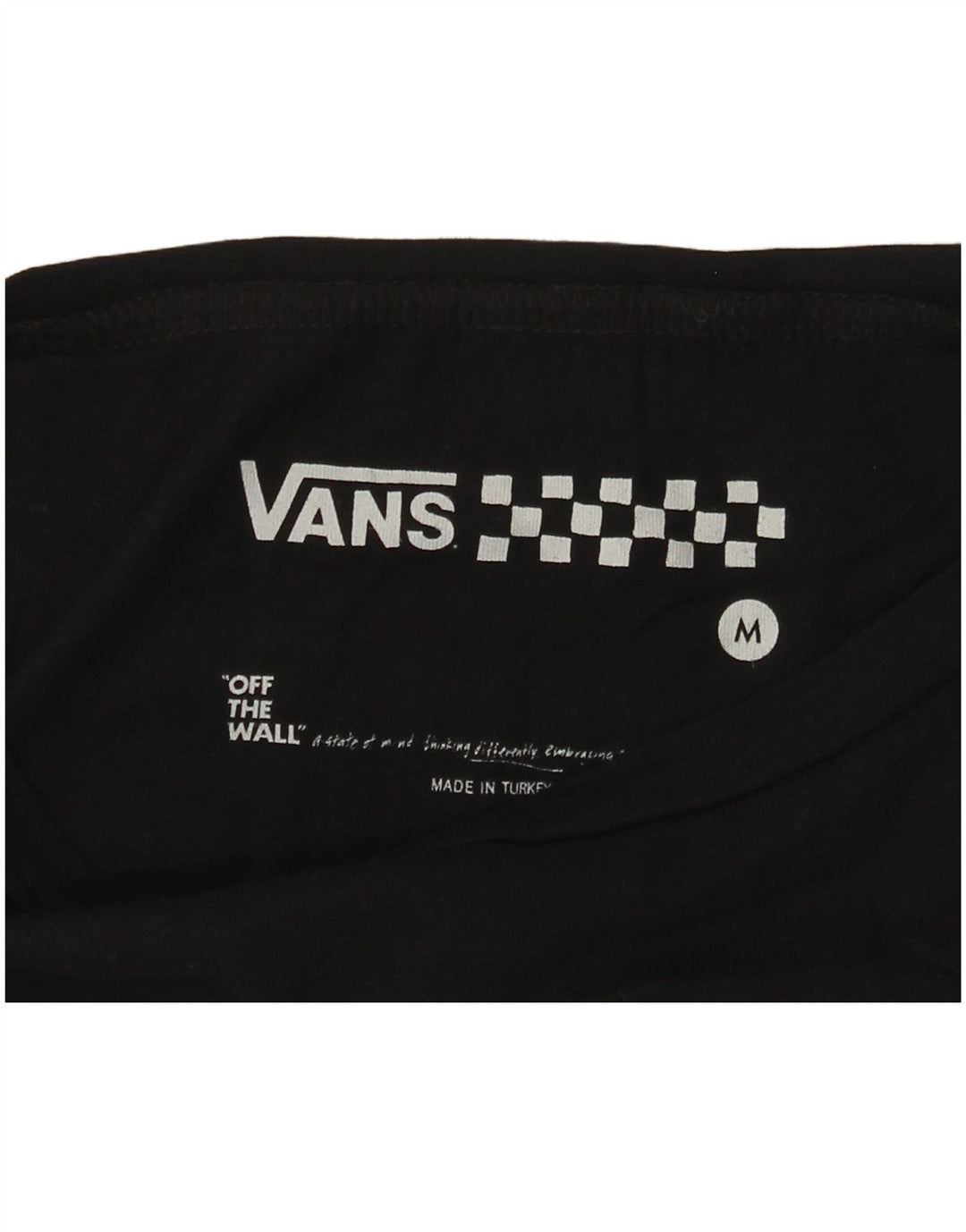 Женская футболка с рисунком VANS Top UK 12 Medium Black