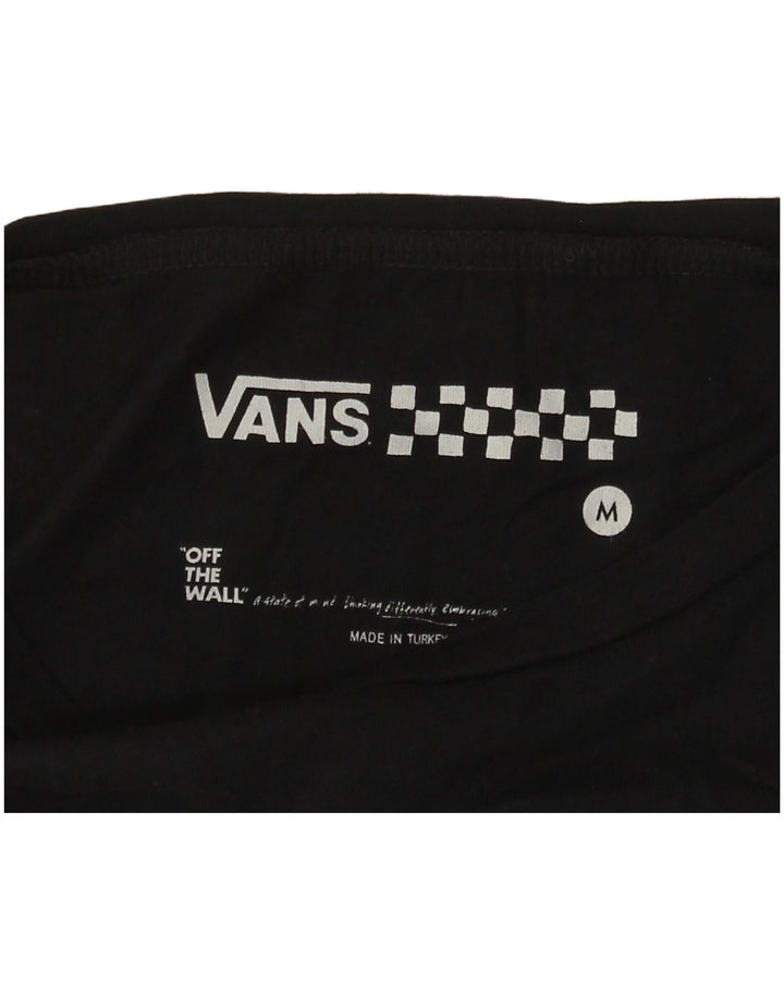 Женская футболка с рисунком VANS Top UK 12 Medium Black