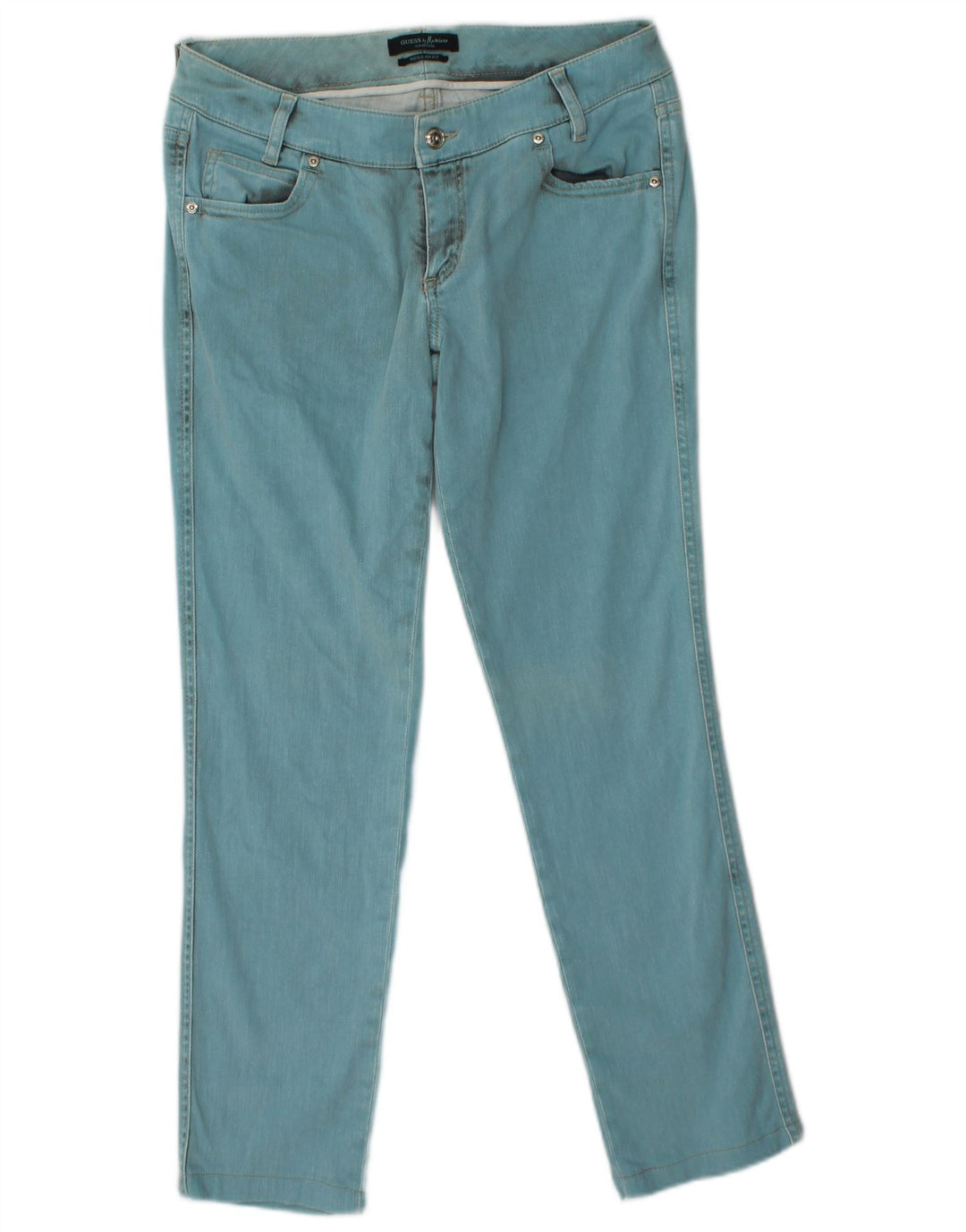 Женские узкие джинсы стандартного кроя GUESS BY MARCIANO W31 L27, синий хлопок