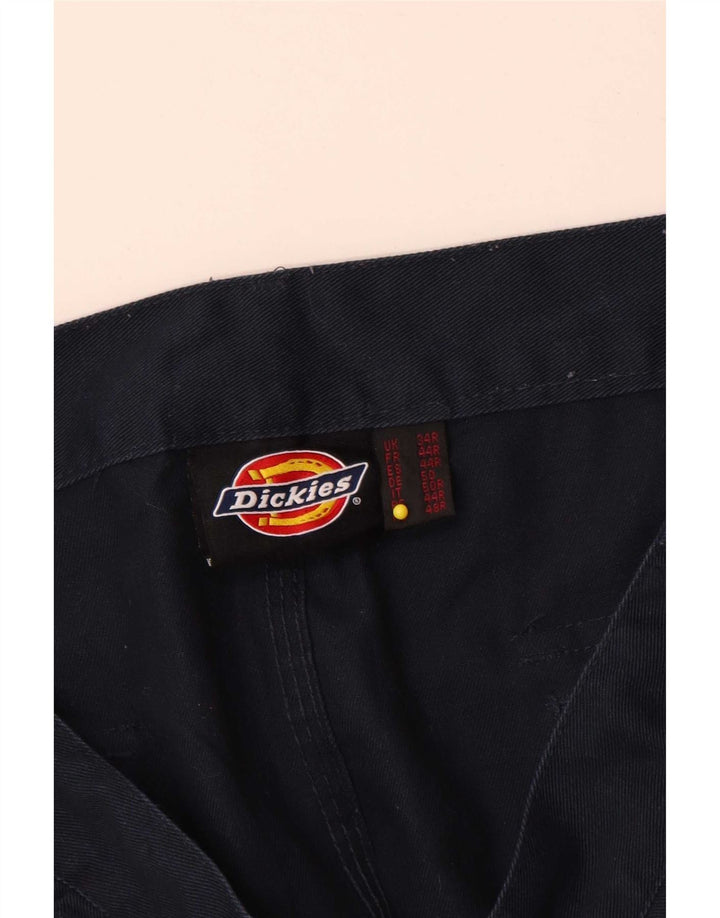 Мужские брюки-карго Dickies W34 L30 темно-синие из полиэстера