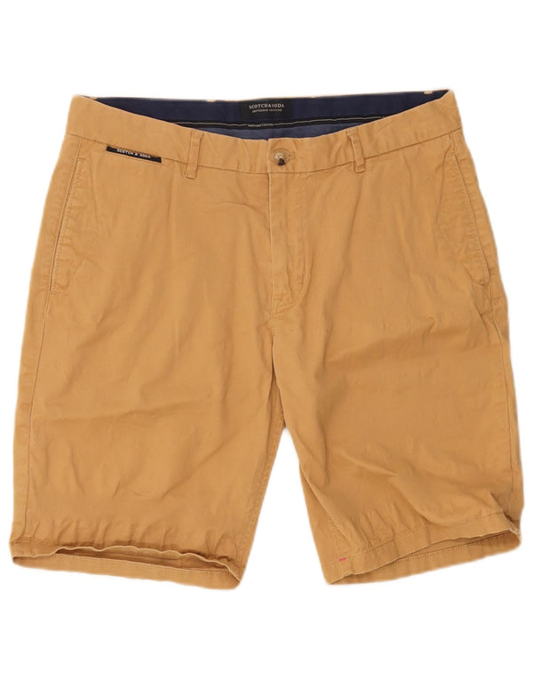 Мужские шорты чинос Scotch & Soda W33, средний, бежевый, хлопок