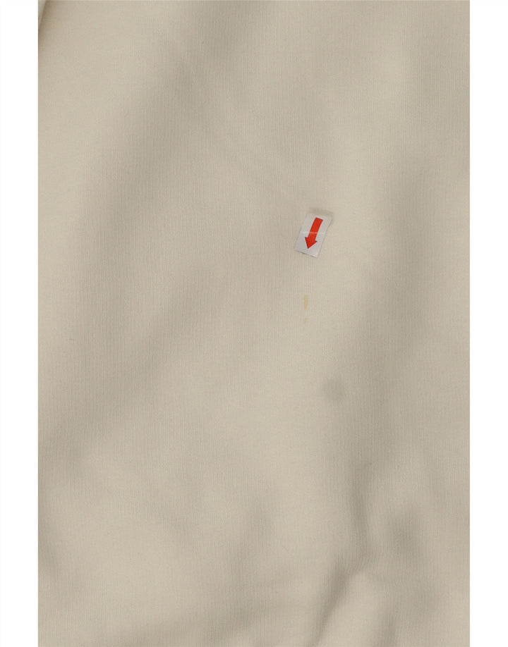 DICKIES Мужской свитер-джемпер среднего размера из хлопка белого цвета