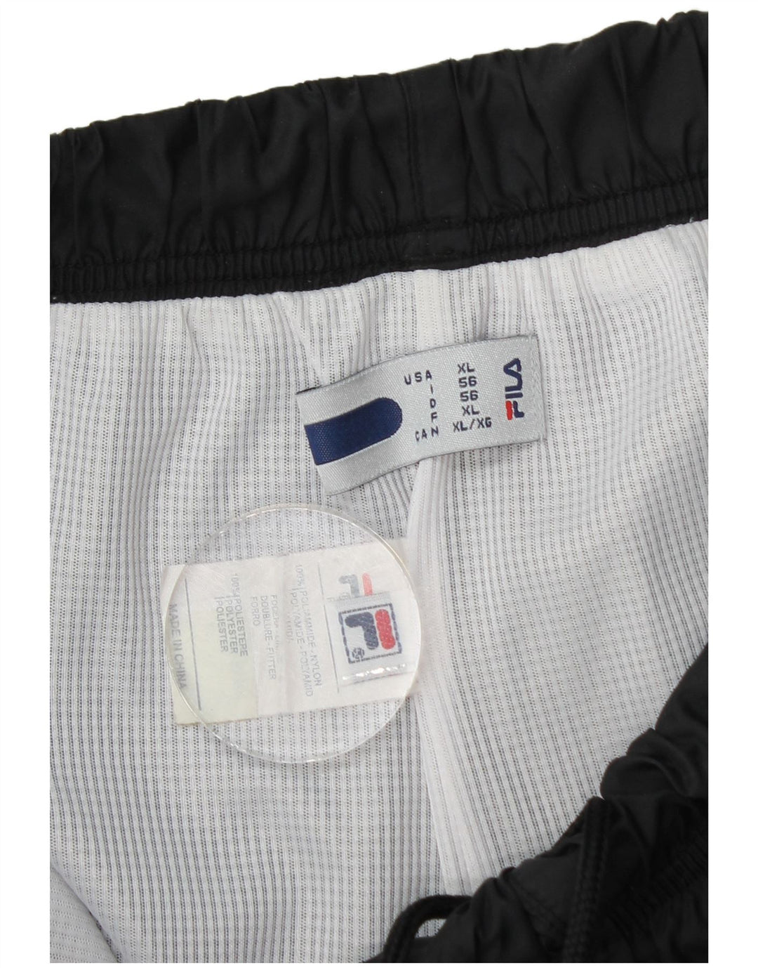 Fila Мужские спортивные брюки Джоггеры XL Черный Полиамид
