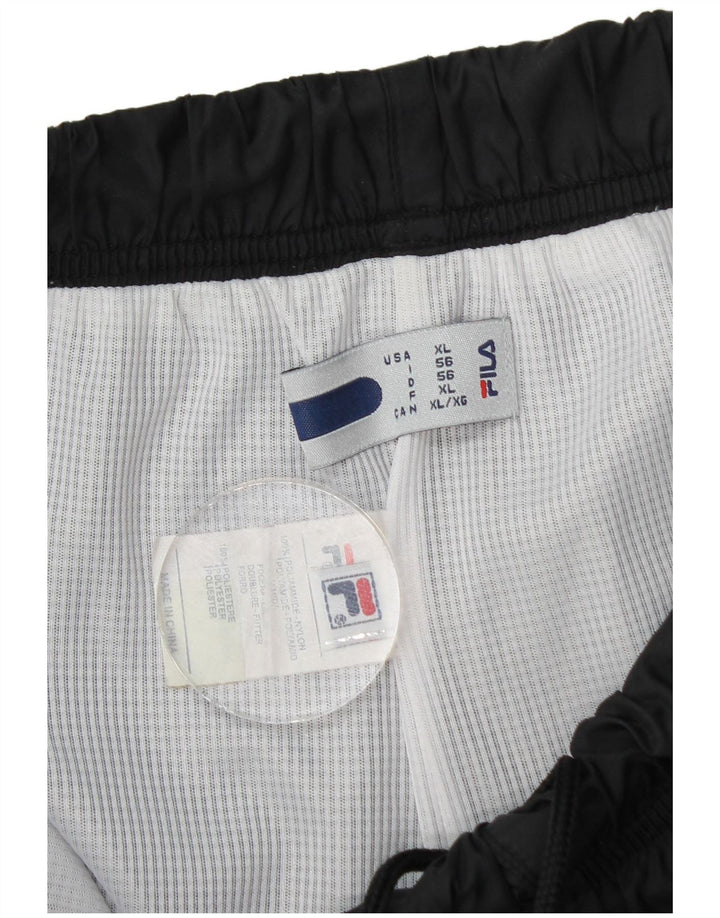 Fila Мужские спортивные брюки Джоггеры XL Черный Полиамид