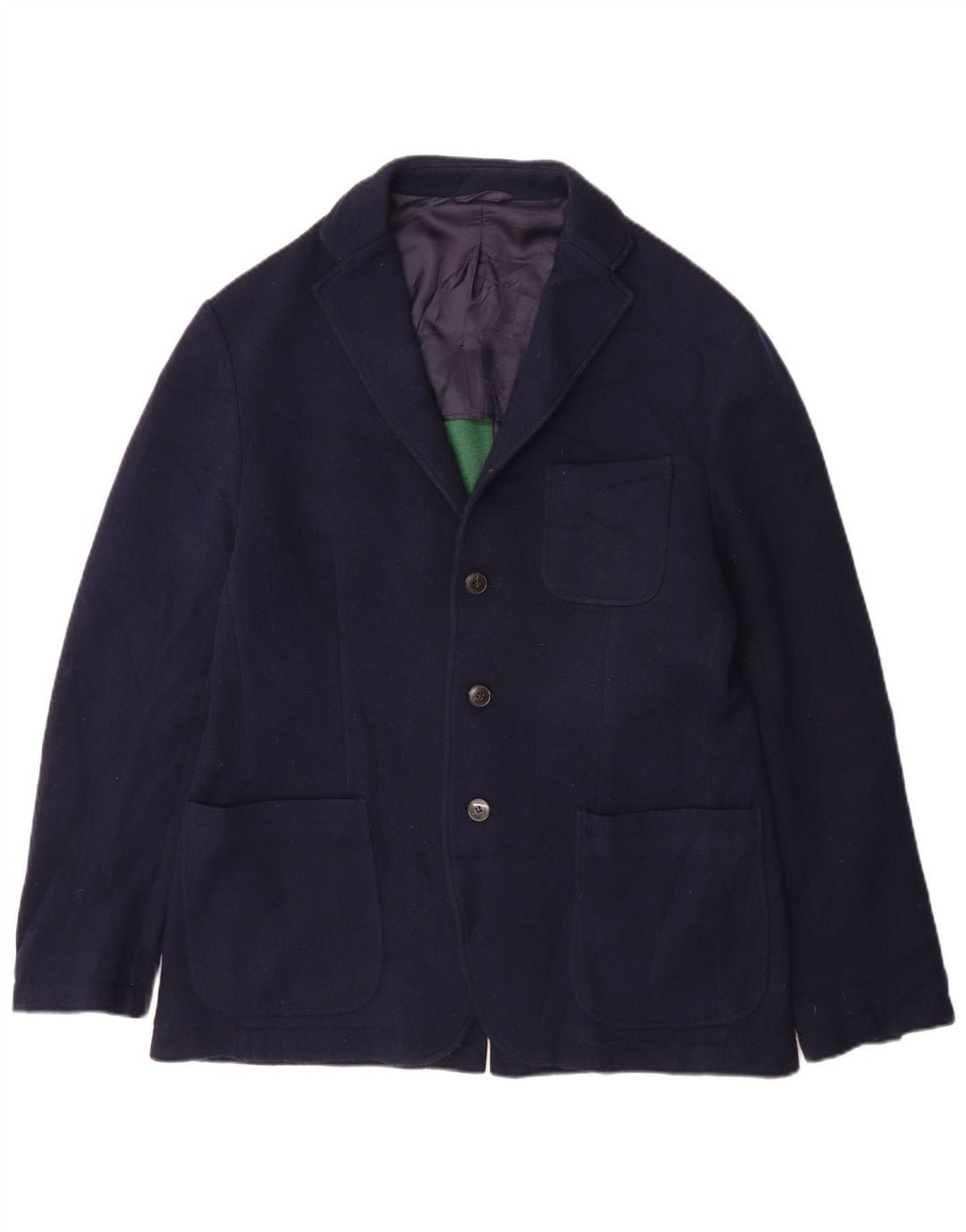 Мужской пиджак с 3 пуговицами Fred Perry IT 42 XL, темно-синий, хлопок