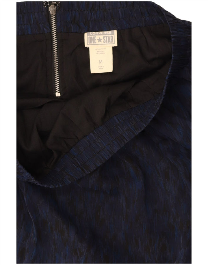 Женская мини-юбка CONVERSE Medium W30 темно-синяя, икат, полиэстер