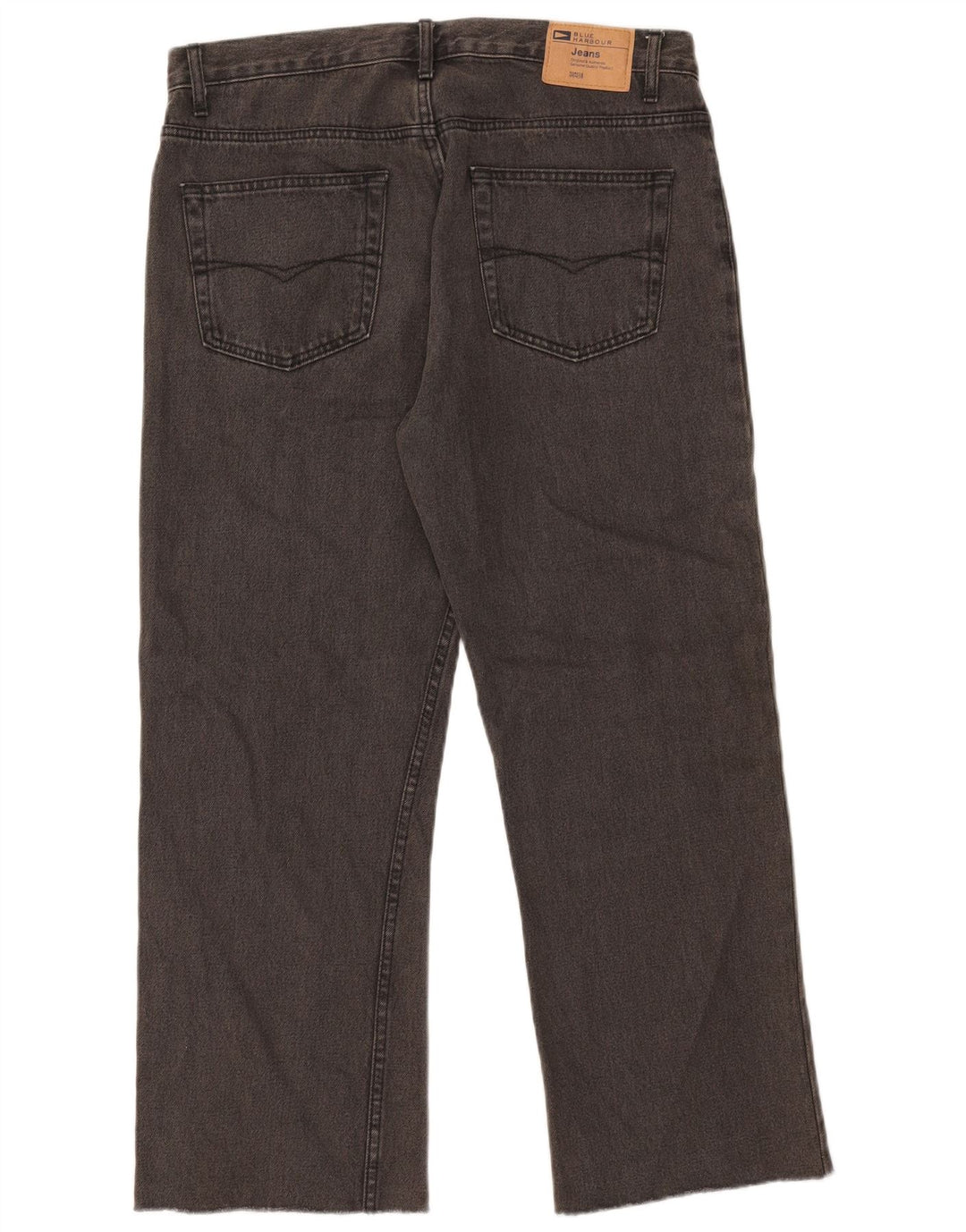 Мужские прямые джинсы Marks & Spencer Blue Harbour W34 L26, серый хлопок