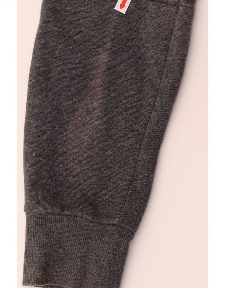 Джемпер с рисунком ADIDAS для девочек 11-12 лет, серый хлопок