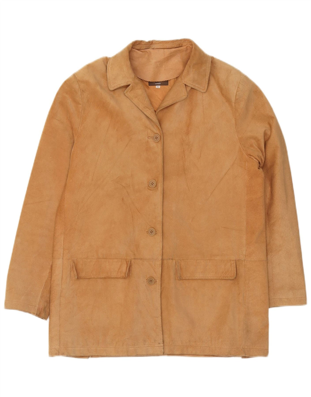 Женская замшевая куртка Conbipel IT 42 Medium Brown Leather