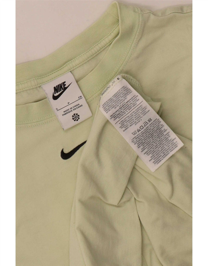 Мужская футболка Nike, маленький зеленый хлопок