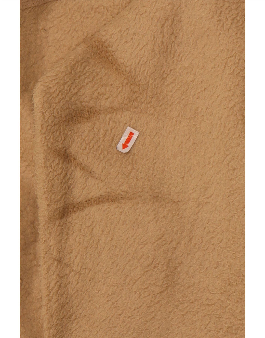 Мужская флисовая куртка Fila UK 36, маленькая, бежевый, полиэстер с цветными блоками