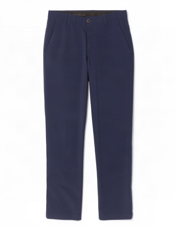Мужские прямые брюки чинос Under Armour W33 L32, темно-синий, нейлон