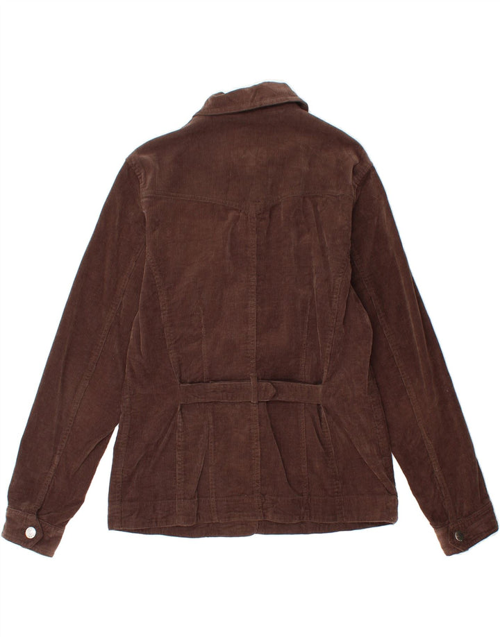 ESPRIT Womens Corduroy Jacket UK 10 Small Brown Cotton Vintage Esprit and Second-Hand Esprit from Messina Hembry 