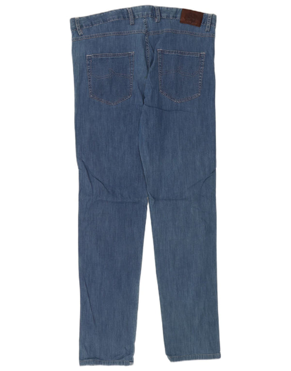 Мужские прямые джинсы Paul & Shark W38 L33, синий хлопок