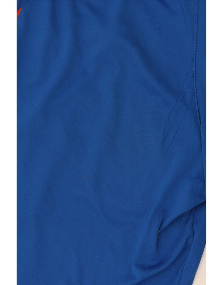 Спортивные шорты Adidas Climalite для мальчиков 9-10 лет, синие, полиэстер