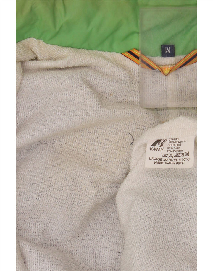 Мужская ветровка K-WAY UK 38, средний фиолетовый полиамид с цветными блоками