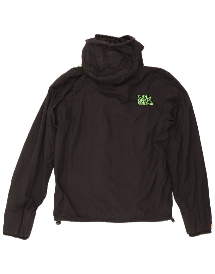 Мужская ветровка Superdry UK 42 XL, черный нейлон