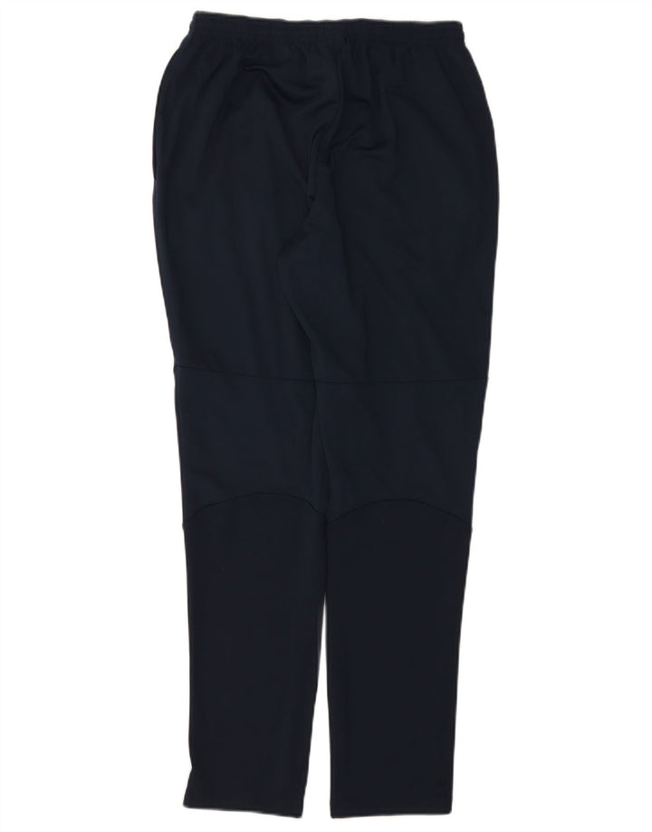 Мужские спортивные брюки Nike Dri Fit среднего размера, темно-синие, полиэстер