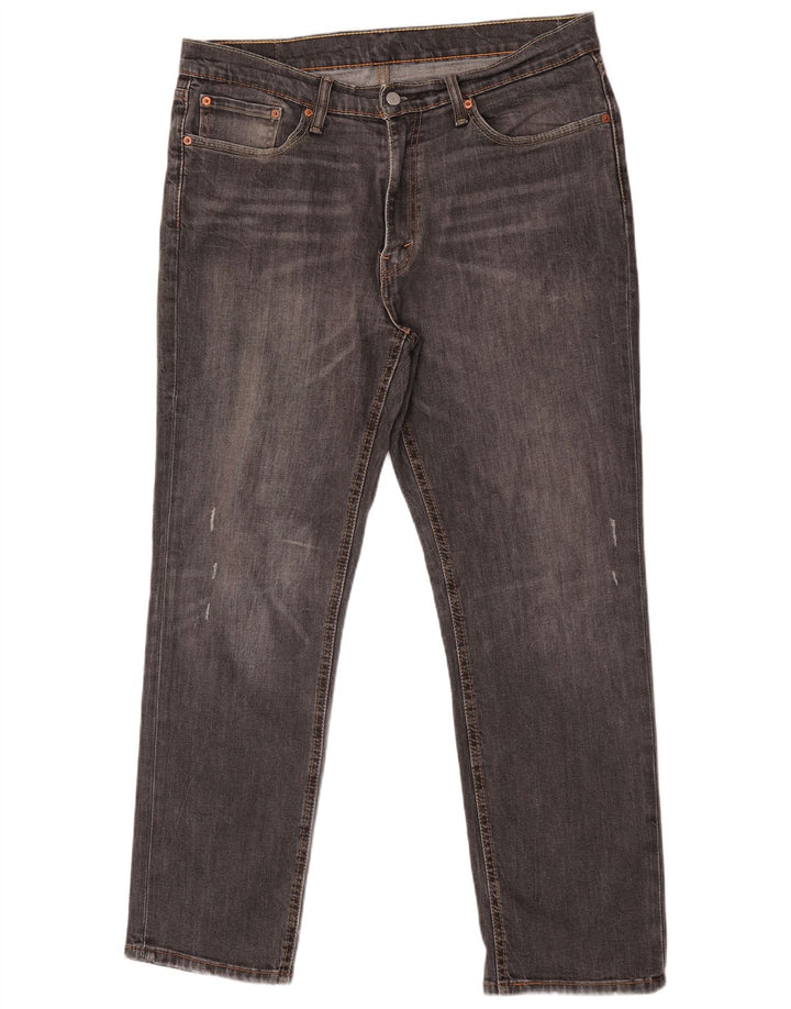 Мужские джинсы Levi's 541 Slim W36 L32 Серые хлопковые