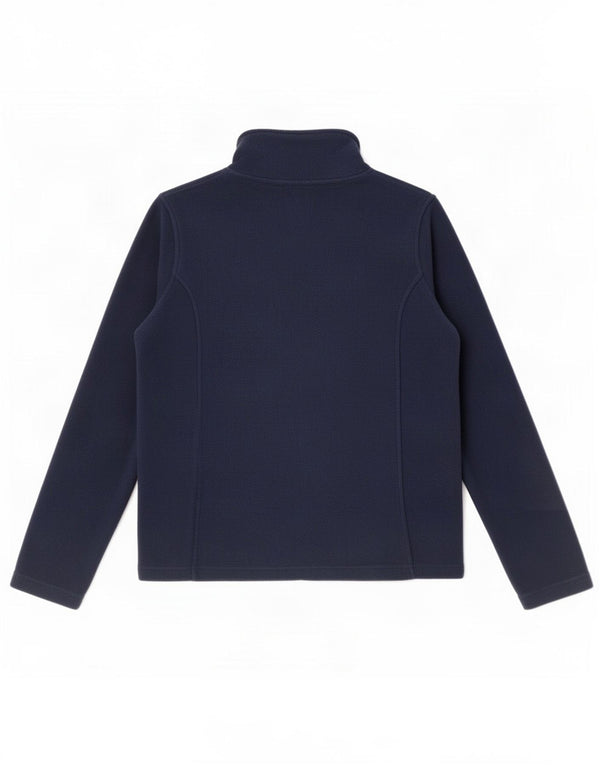 Женская флисовая куртка Crew Clothing UK 10, маленькая, темно-синяя, полиэстер