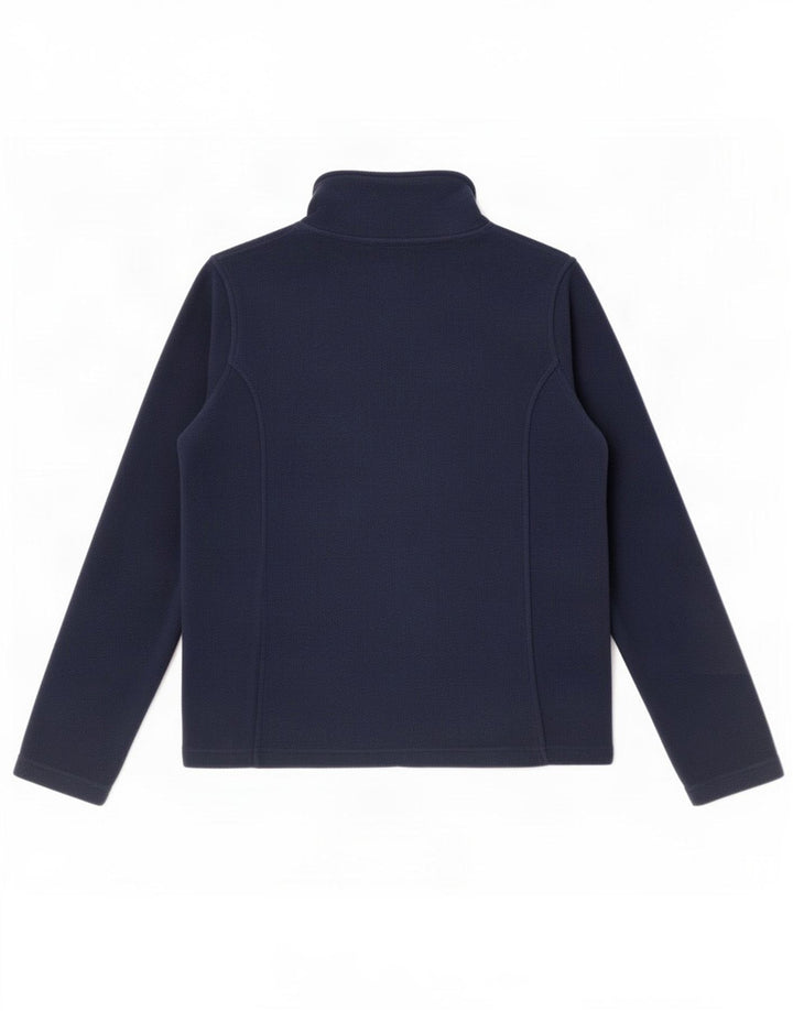 Женская флисовая куртка Crew Clothing UK 10, маленькая, темно-синяя, полиэстер