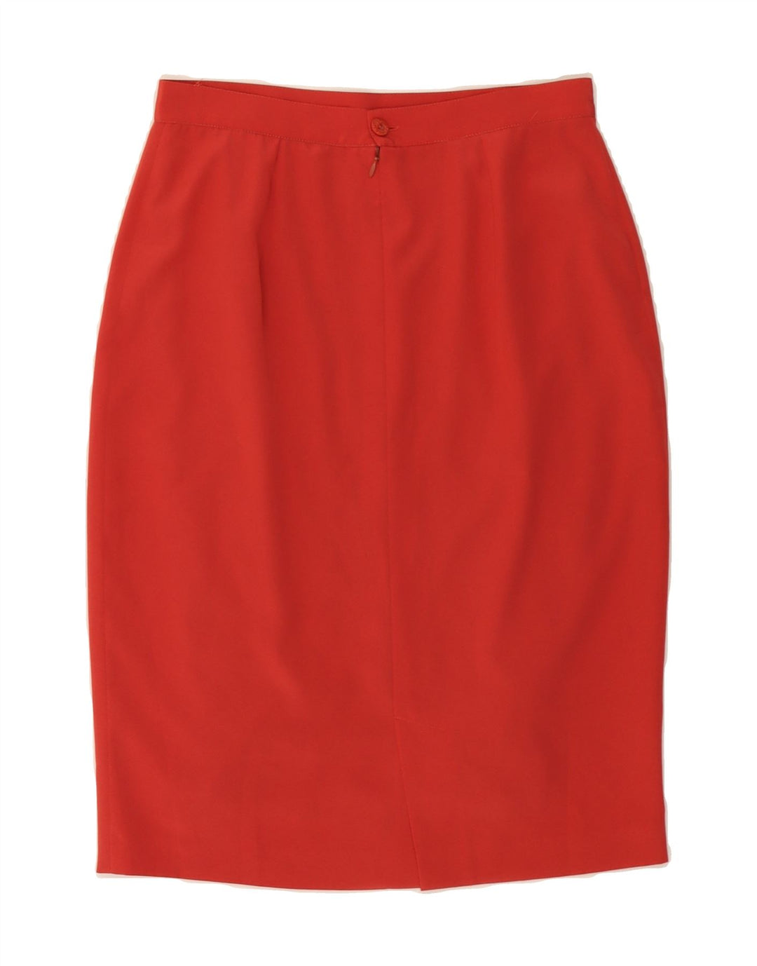 MARIO PUCCI CECCONI Womens Pencil Skirt IT 44 Medium W26  Red Polyester Vintage Mario Pucci Cecconi and Second-Hand Mario Pucci Cecconi from Messina Hembry 