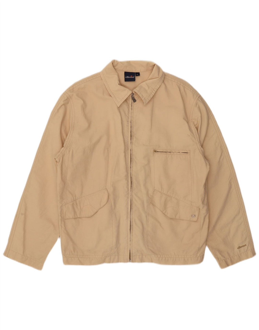 Мужская куртка Ellesse UK 42 XL, бежевый хлопок