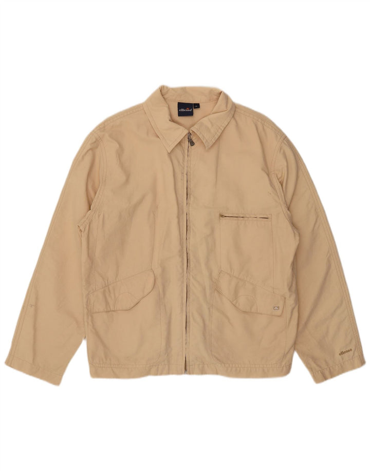 Мужская куртка Ellesse UK 42 XL, бежевый хлопок