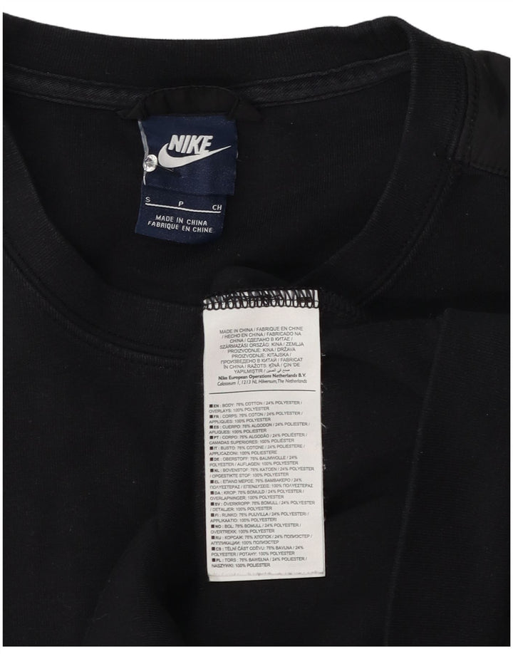 Женский свитер Nike UK 10, маленький черный хлопок
