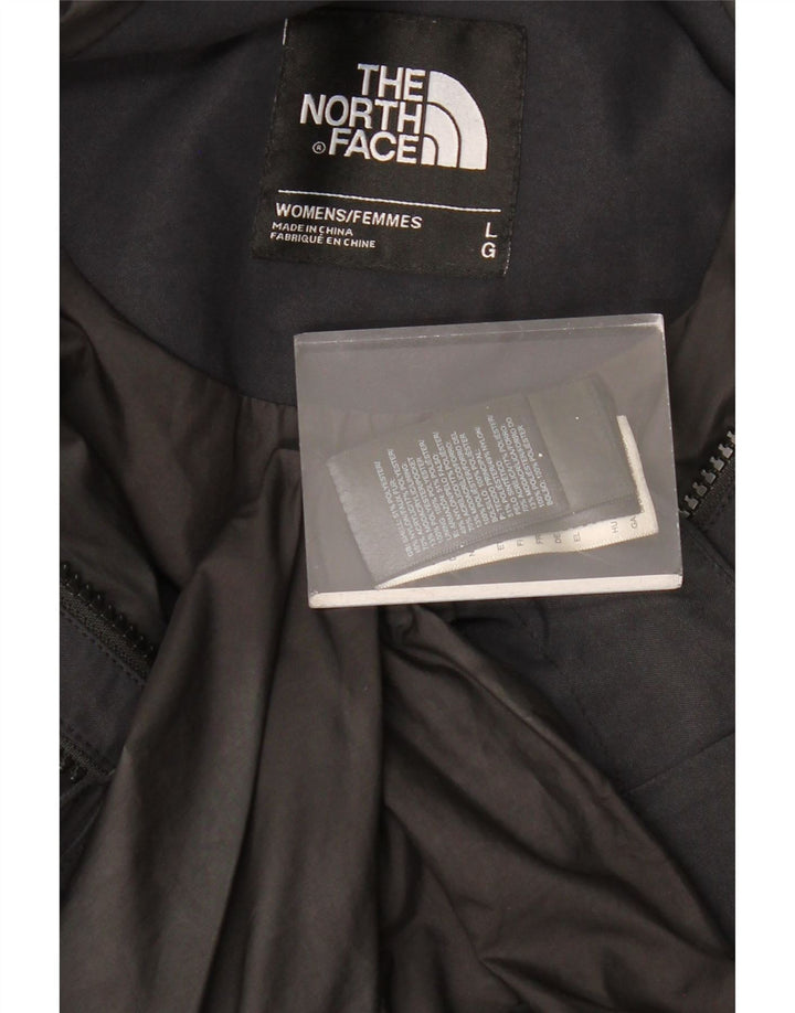 Женская ветровка с капюшоном THE NORTH FACE UK 16, большой черный полиэстер