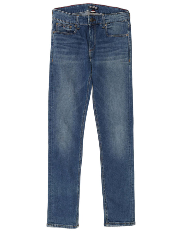 Джинсы Tommy Hilfiger Slim для девочек 13-14 лет W27 L29 Синие