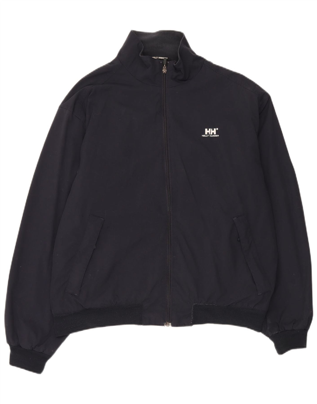 Мужская куртка-бомбер Helly Hansen UK 40, большая темно-синяя, нейлон