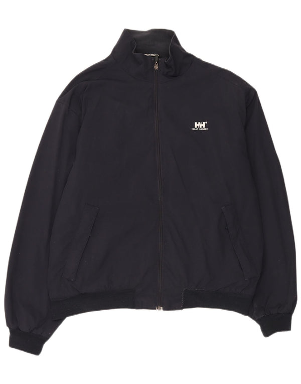 Мужская куртка-бомбер Helly Hansen UK 40, большая темно-синяя, нейлон