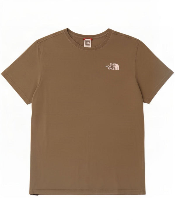 Мужская футболка с рисунком The North Face, средний хаки