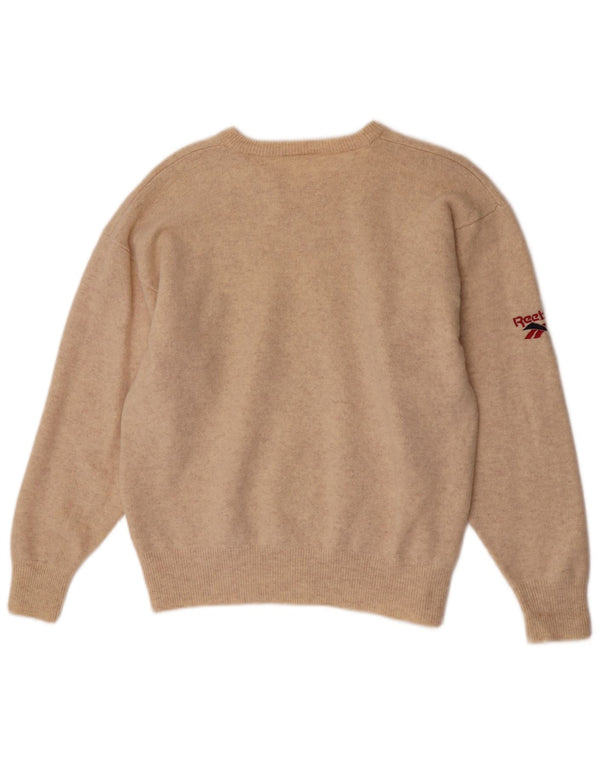 Мужской свитер Reebok Liverpool Regular Fit с вырезом «лодочка» XL, бежевый