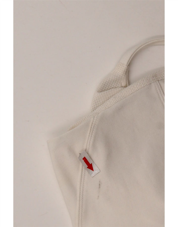 Женский укороченный жилет NIKE Dri Fit UK 14, большой белый полиэстер