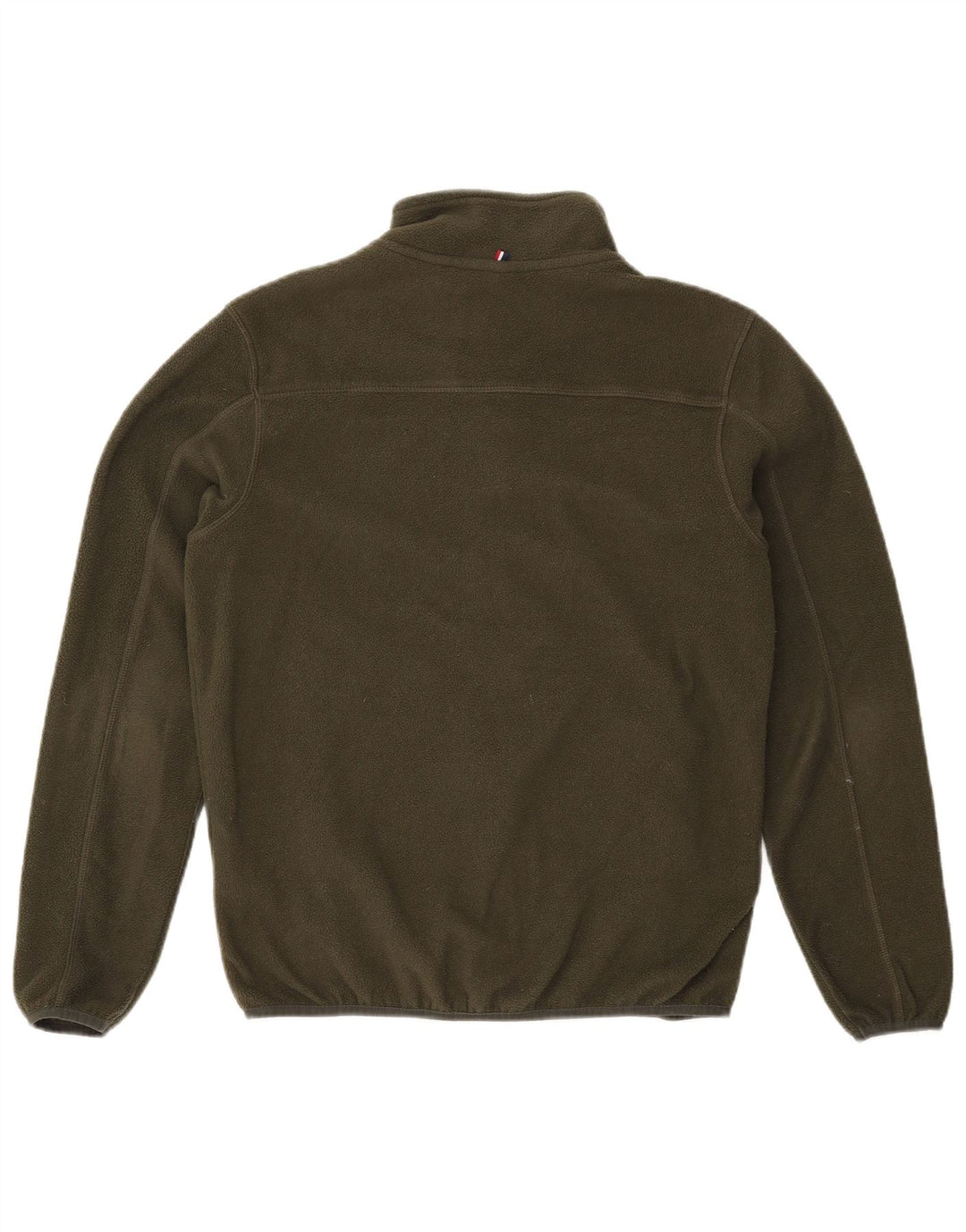 США ПОЛО ASSN. Мужская флисовая куртка маленького размера из полиэстера цвета хаки