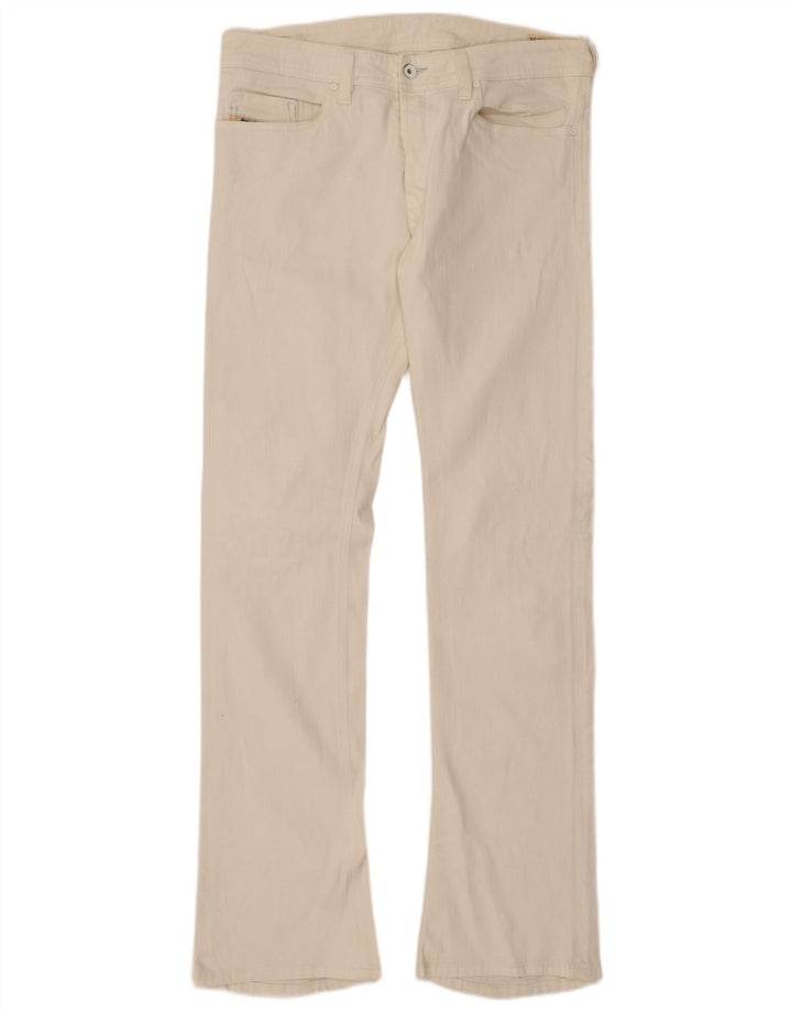 Женские джинсы DIESEL Trouleg Bootcut W32 L34, белый хлопок