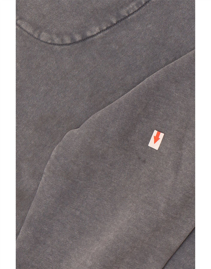 Мужской свитшот Gas, хлопковый джемпер среднего серого цвета