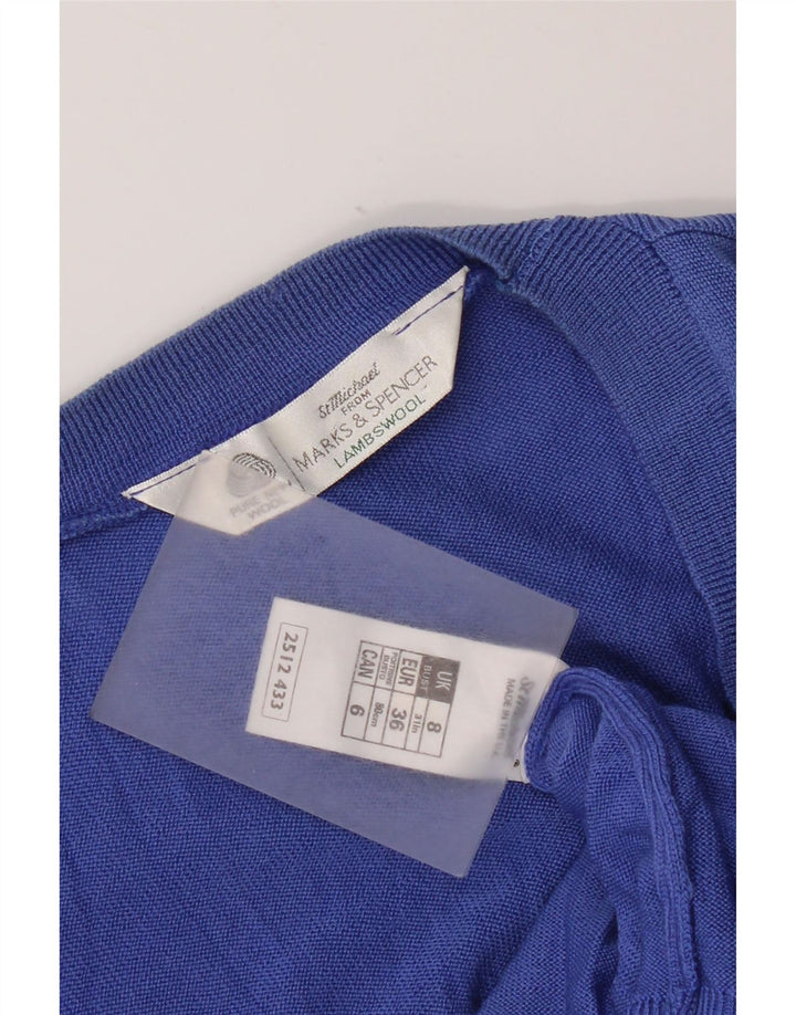 Женский кардиган Marks & Spencer St. Michael UK 8, маленький синий
