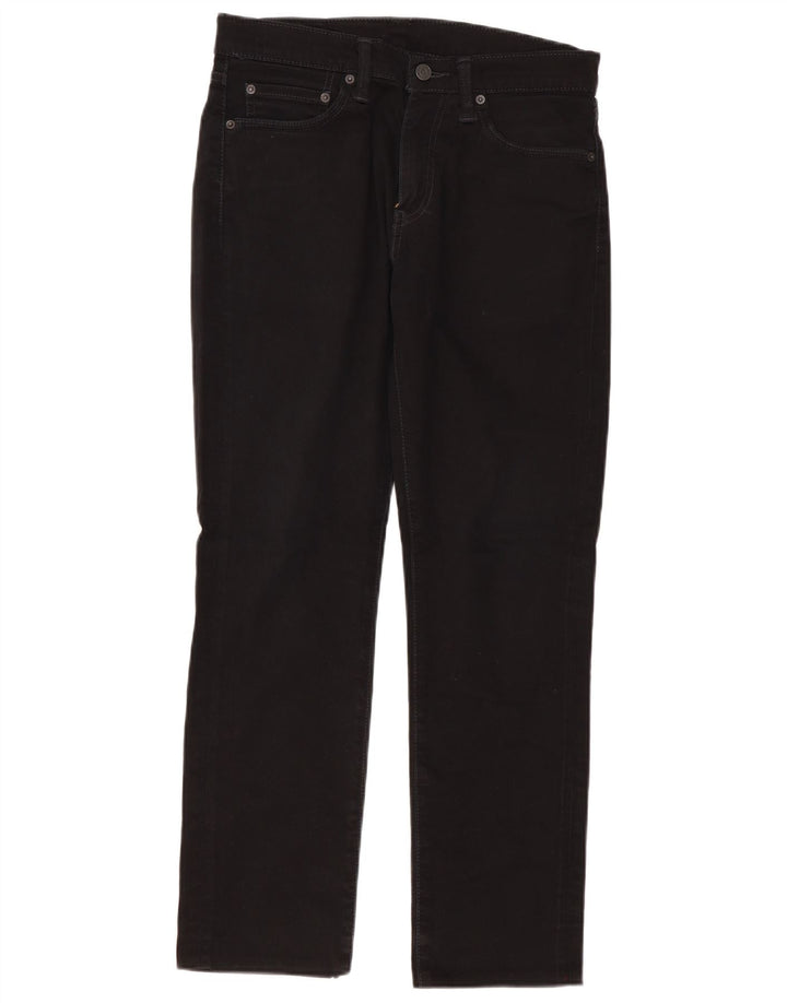 Мужские джинсы Levi's Slim 511 W32 L30, черный хлопок